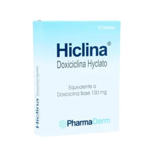 hiclina 100 mg 10 capsulas
