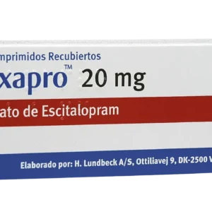 lexapro 20 mg 14 tabletas