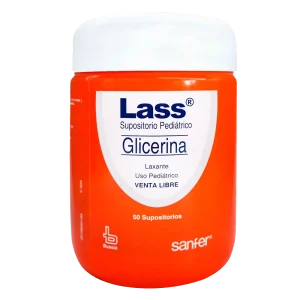 lass pediatrico supositorios 50 und