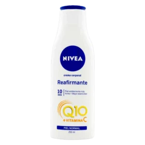 crema nivea b/milk reafirm q10 plus 250 ml