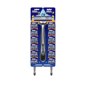 maquina prestobarba 3 hojas 10 und