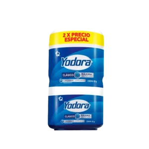 desodorante yodora crema 32 gr 2 und p.e