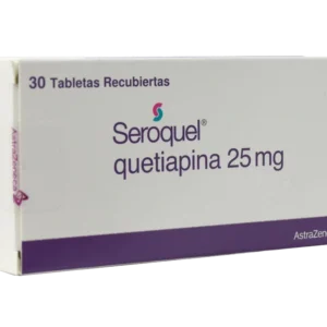 seroquel 25 mg 30 tabletas (p)
