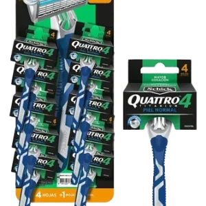 maquina schick 4 quattro 10 und