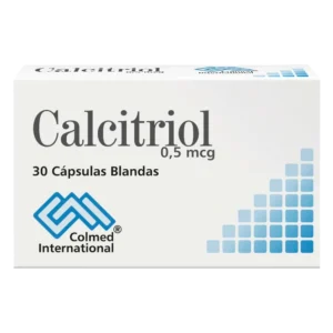 calcitriol 0.50 mcg 30 capsulas
