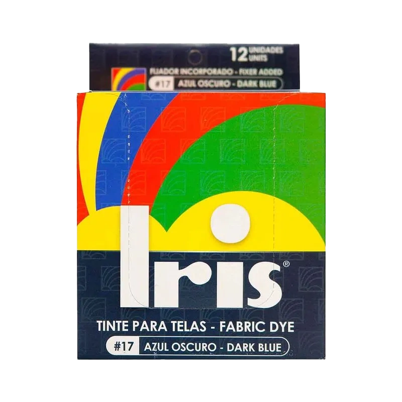 tinte iris 17 azul oscuro 12 unds