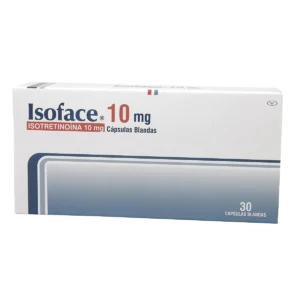 isoface 10 mg 30 capsulas