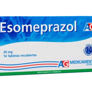 esomeprazol 20 mg 14 tabletas ag