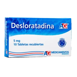 desloratadina 5 mg 10 tabletas ag