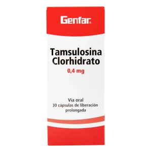 tamsulosina 0.4 mg 30 capsulas gf (r)