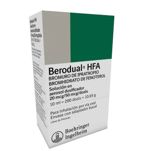 berodual hfa sol.inhal 10 ml (p)