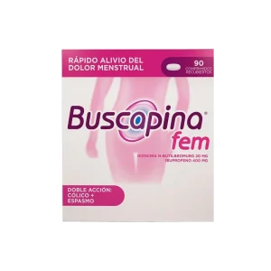 buscapina fem 90 tabletas