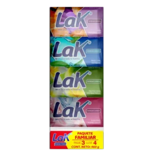 jabon lak sensaciones 125 gr 4 und