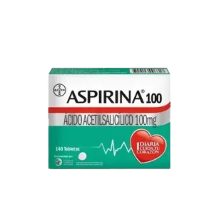 aspirina 100 mg 140 tabletas