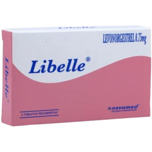 libelle 0.75 mg 2 tabletas (p)