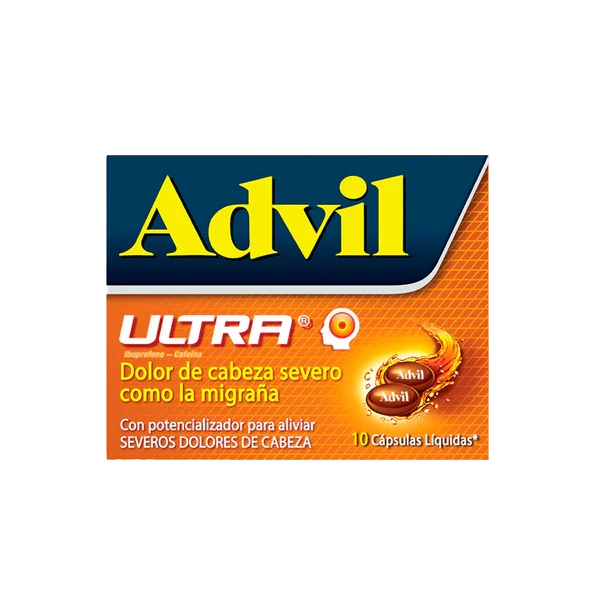 advil ultra 10 capsulas