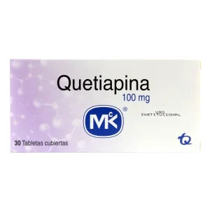 quetiapina 100 mg 30 tabletas mk (p)