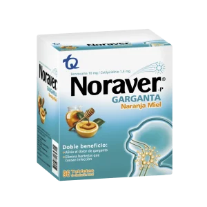 noraver naranja miel 96 pastillas