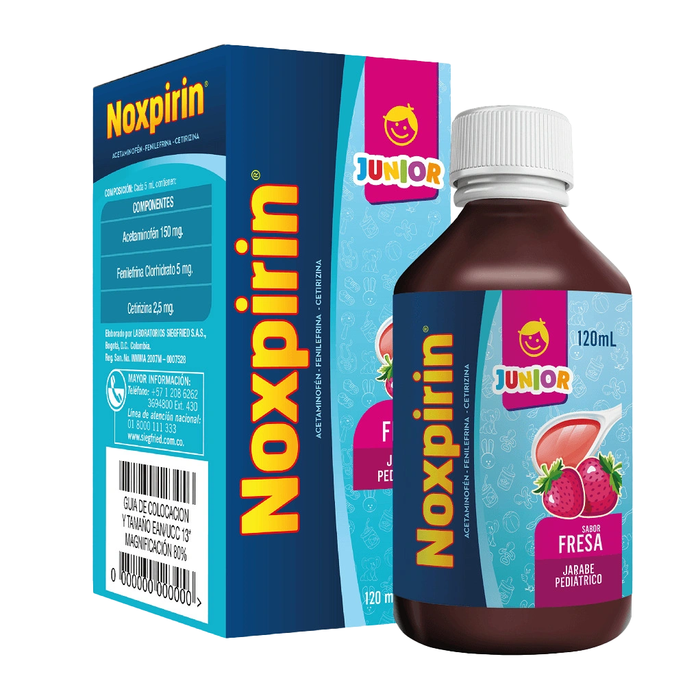 noxpirin f junior jarabe 120 ml