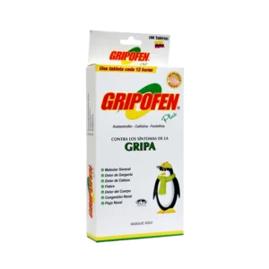 gripofen plus 100 tabletas