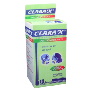 clarax ment/fres 100 tabletas mast