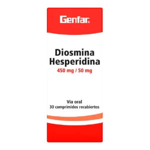 diosmina+hesperidina 30 tabletas gf (p)