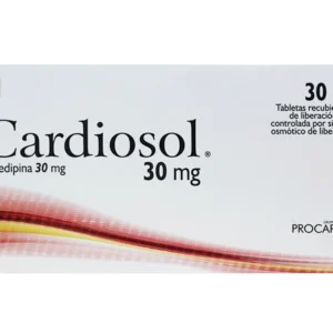 cardiosol 30 mg 30 tabletas