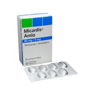 micardis amlo 80/5 mg 28 tabletas (p)