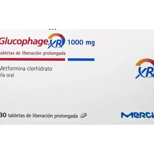 glucophage xr 1000 mg 30 tab