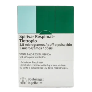 spiriva respimat 2.5/5 mcg 30 dos (p)