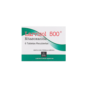 larvisol 500 mg 6 tabletas*