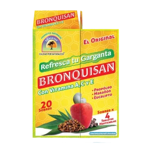 bronquisan 20 sbs x 4 tab