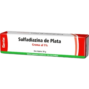 sulfadiazina de plata 30 gr gf