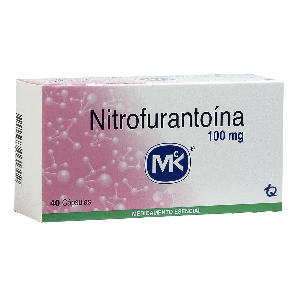 nitrofurantoina 100 mg 40 tabletas mk