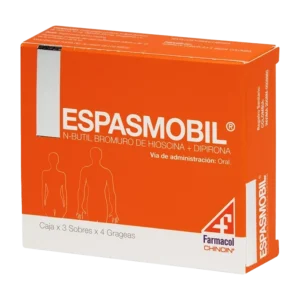 espasmobil 3 sobres x 4 tab