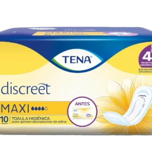 toallas tena mujer maxi 10 und