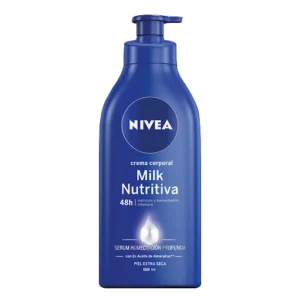 crema nivea body milk nutritiva 1000 ml