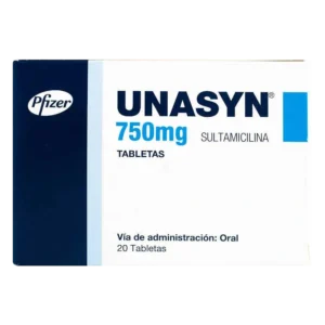 unasyn 750 mg 20 tabletas