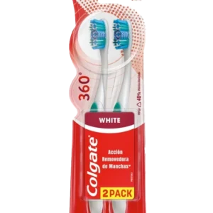 cepillo colgate 360 luminous medio 2x1