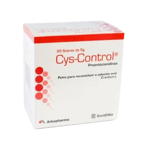 cys control 20 sobres