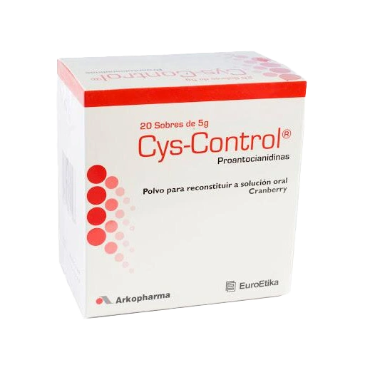 cys control 20 sobres
