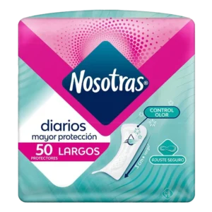 protector nosotras diarios largos 50 und
