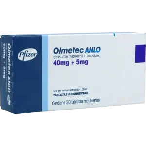 olmetec anlo 40+5 mg 30 tabletas
