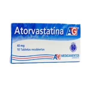 atorvastatina 40 mg 10 tabletas ag