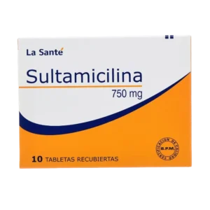 sultamicilina 750 mg 10 tabletas ls