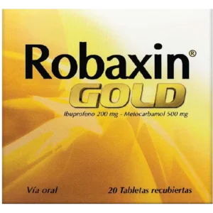 robaxin gold 500 mg 20 tab