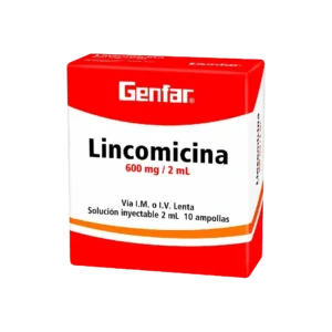 lincomicina 600 mg 10 ampollas gf