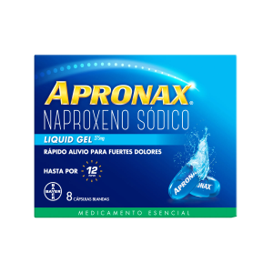 apronax liquid gel 275 mg 8 caps