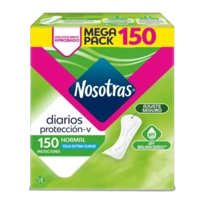 protector nosotras diarios 150 und
