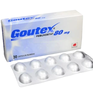 goutex 80 mg 30 capsulas blandas